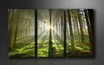 3 Luik van Canvas Schilderij * Green Forest 90x160cm Nieuw, Ophalen of Verzenden