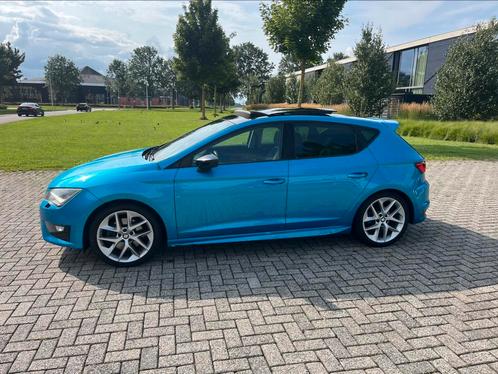 Seat Leon 1.8 TSI 240pk+ Dsg-7 Pano Stage2 BJ 2015 Blauw, Auto's, Seat, Particulier, Leon, Benzine, B, Hatchback, Automaat, Origineel Nederlands
