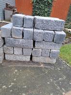 basaltstenen bloembak, Tuin en Terras, Bloembakken en Plantenbakken, Ophalen, Steen, Minder dan 30 cm, Rond