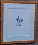 Iris Le Rütte(1960). Wolkenmannetje. '97. 106/106. 33/36 cm., Antiek en Kunst, Ophalen