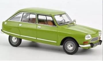 Citroen Ami 8 Club 1969 Groen 1:18 schaal 1/18 NOREV 181677 beschikbaar voor biedingen