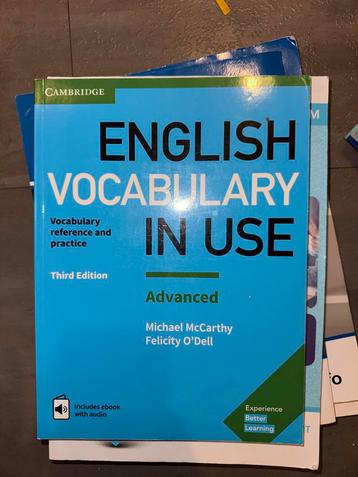 English Vocabulary in Use Advanced beschikbaar voor biedingen