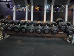 dumbells, dumbellset Lifemax 32 t/m 38 rubber, Ophalen, Gebruikt, Dumbbell
