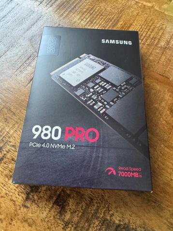 Samsung 980 Pro 500 GB NVMe beschikbaar voor biedingen