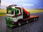 WSI Scania met kraan Van Caudenberg Transport, Nieuw, Wsi, Ophalen of Verzenden, Bus of Vrachtwagen