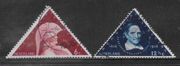 1936, Universiteit Utrecht 300 jaar [287-288] (K1821), Postzegels en Munten, Postzegels | Nederland, Ophalen of Verzenden