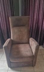 Relaxfauteuil Hjort Knudsen Peru, Ophalen, Minder dan 75 cm, Leer, Zo goed als nieuw