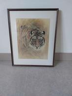 tijger schilderij, Ophalen, Gebruikt, Schilderij, Minder dan 50 cm