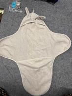 Liewood set Badcape en hoes verschoonkussen grijs, Kinderen en Baby's, Ophalen of Verzenden, Zo goed als nieuw, 100 cm of meer