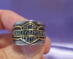 Harley-Davidson shield ring Ø 19,1 mm, 19 tot 20, Heer, Nieuw, Zilver