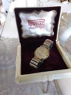 Horloge pontiac doosje, Ophalen of Verzenden, Zo goed als nieuw, Staal, Overige merken