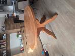 Eettafel, Huis en Inrichting, Gebruikt, Rond, Ophalen of Verzenden, 100 tot 150 cm