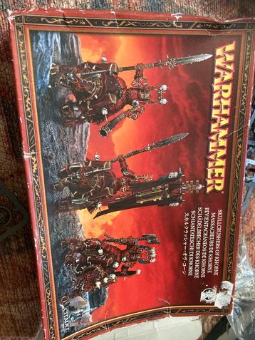 2 Warhammer skullcrushers of khorne 40k beschikbaar voor biedingen