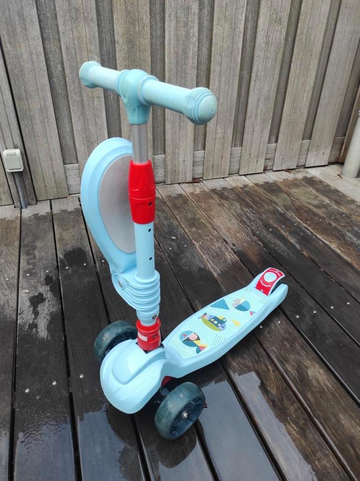 Step met lichtgevende wielen, Kinderen en Baby's, Speelgoed | Buiten | Voertuigen en Loopfietsen, Zo goed als nieuw, Overige typen