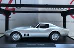 Norev 1:18 Chevrolet Corvette Coupe 1969 zilver nieuw, Ophalen of Verzenden, Nieuw, Auto, Norev