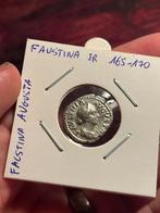 Romeinse munt - Faustina jr II, Ophalen of Verzenden, Italië, Losse munt, Zilver