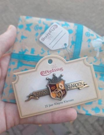 Efteling pin kleyne klaroen 25 jaar beschikbaar voor biedingen