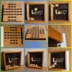 Solitaire en 'Love' mini spelletjes, samenspel ook op reis!, Een of twee spelers, Ophalen of Verzenden, Nieuw