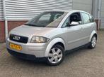 Audi A2 1.4 Airco Cruise control, Auto's, Voorwielaandrijving, Stof, Gebruikt, Zwart