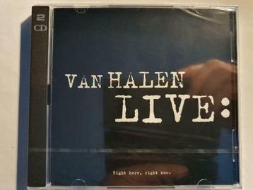2CD Van Halen - Live: Right Here, Right Now (1993, geseald) beschikbaar voor biedingen