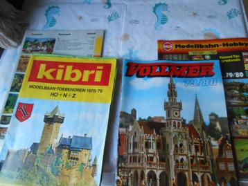 Faller Busch Kibri Vollmer 4 catalogi 1978/1979/1980 Fol 12 beschikbaar voor biedingen