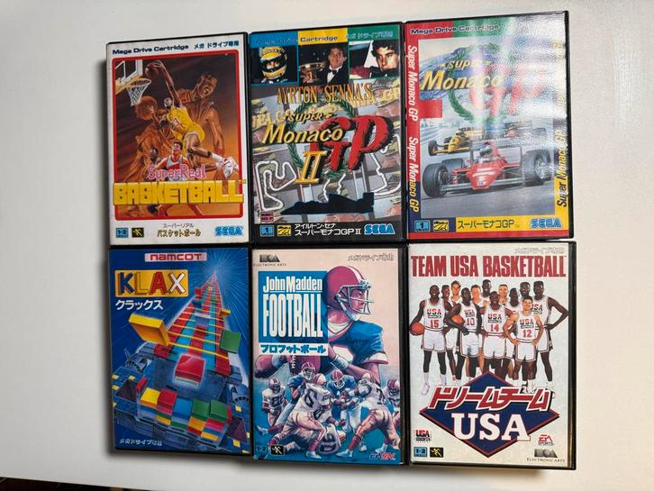 Mega Drive Games - Diverse Collectie!, Spelcomputers en Games, Games | Overige, Gebruikt, Sport, 2 spelers, Vanaf 3 jaar, Eén computer