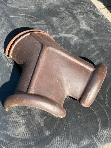 Broekstuk dakpan hulpstuk bruin/oranje beschikbaar voor biedingen