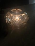 Heel mooi oud zilver pompoen windlicht pumpkin, Ophalen of Verzenden