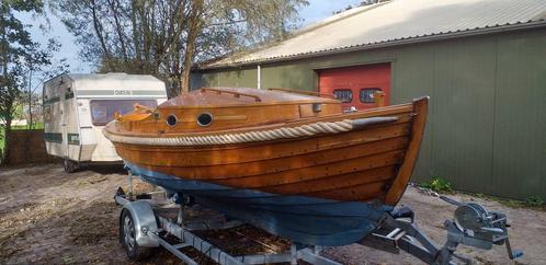 Kajuitsloep Zweedse Snipa, Watersport en Boten, Boottrailers, Gebruikt, Sloepentrailer, Minder dan 1500 kg, 6 tot 9 meter, Geremd