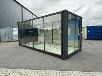 Te koop: 20ft Glazen container beschikbaar voor biedingen