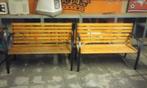 tekoop 2 tuinbankjes prijs bieden, Ophalen, Gebruikt, Overige materialen