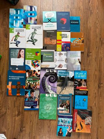 Boeken voor lerarenopleiding wiskunde beschikbaar voor biedingen