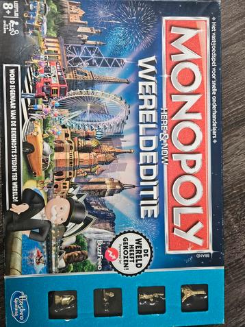 Monopoly Wereld Editie - Here & Now beschikbaar voor biedingen