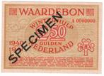 Winterhulp 2,50 Gulden A Specimen, Postzegels en Munten, 2½ gulden, Verzenden