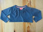 Blauwe bolero Quapi maat 74, Ophalen of Verzenden, Gebruikt, Meisje, Truitje of Vestje