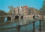 Ansichtkaart Amsterdam Keizersgracht-Leidsegracht, Verzamelen, Ansichtkaarten | Nederland, Ophalen of Verzenden, 1980 tot heden