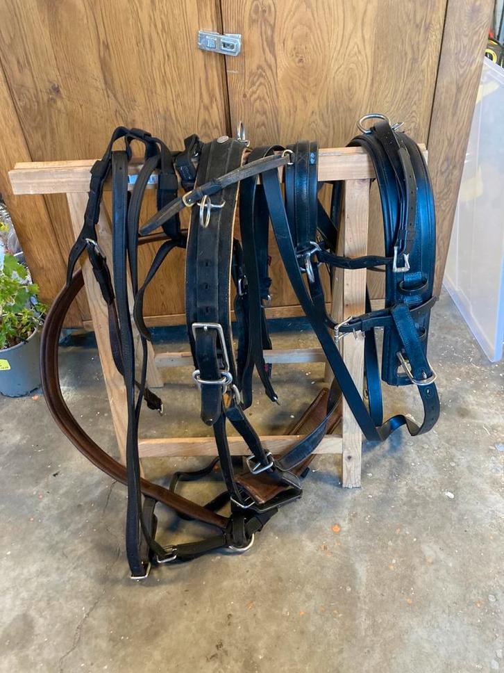 Tuig cob ideal en zilco kunstof, Dieren en Toebehoren, Paarden en Pony's | Hoofdstellen en Tuigage, Gebruikt, Overige soorten