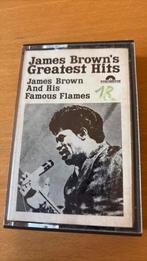 James Brown muziek cassette greatest hits 12 tracks, Gebruikt, Ducoso, 1 bandje, Ophalen of Verzenden