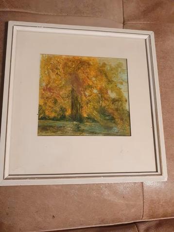 Schilderij boom herfstkleur Maria Henriëtte Liduina de Bont beschikbaar voor biedingen