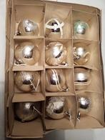 12 grote Oude glazen kerstballen, Ophalen of Verzenden