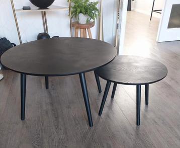 Set Zwarte Salontafels van WOOOD  beschikbaar voor biedingen