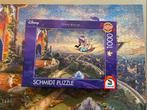 Schmidt Kinkade Disney Alladin puzzel 1000 stukjes zgan, Ophalen of Verzenden, Zo goed als nieuw