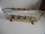 vintage borrelglazen rekje, Ophalen of Verzenden, Gebruikt, Borrel- of Shotglas