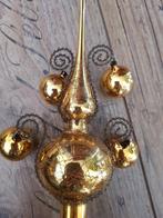 Vintage piek goud met tinsel, Diversen, Kerst, Ophalen of Verzenden, Zo goed als nieuw