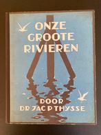Verkade album Onze groote rivieren compleet, Ophalen of Verzenden, Gelezen, Plaatjesalbum