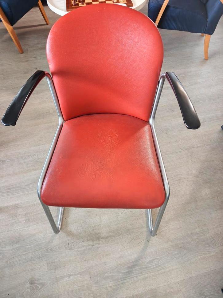 Gispen 413 Fauteuil - Iconisch Design, Antiek en Kunst, Antiek | Meubels | Stoelen en Banken, Ophalen