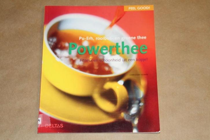 Powerthee - Fitness en schoonheid, Boeken, Gezondheid, Dieet en Voeding, Zo goed als nieuw, Ophalen of Verzenden