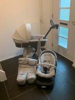 Licht grijs Stokke kinderwagen + extra stoel en accessoires, Kinderen en Baby's, Kinderwagens en Combinaties, Duowagen, Zo goed als nieuw