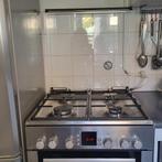 Gasfornuis met elektrische Oven, Ophalen, Gebruikt, Minder dan 85 cm, 4 kookzones