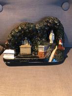 Vinta gipsen beeld lourdesgrot wittem Simpelveld ? maria, Antiek en Kunst, Antiek | Religie, Ophalen of Verzenden